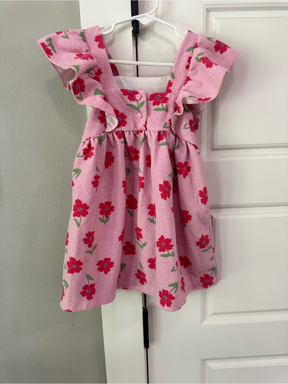 Zara Girls Pink Floral Sundress